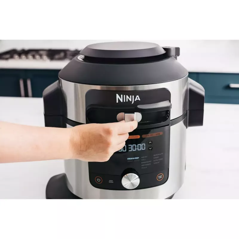 Ninja OL650EU Multikocher 7,5 L 1760 W Schwarz, Edelstahl