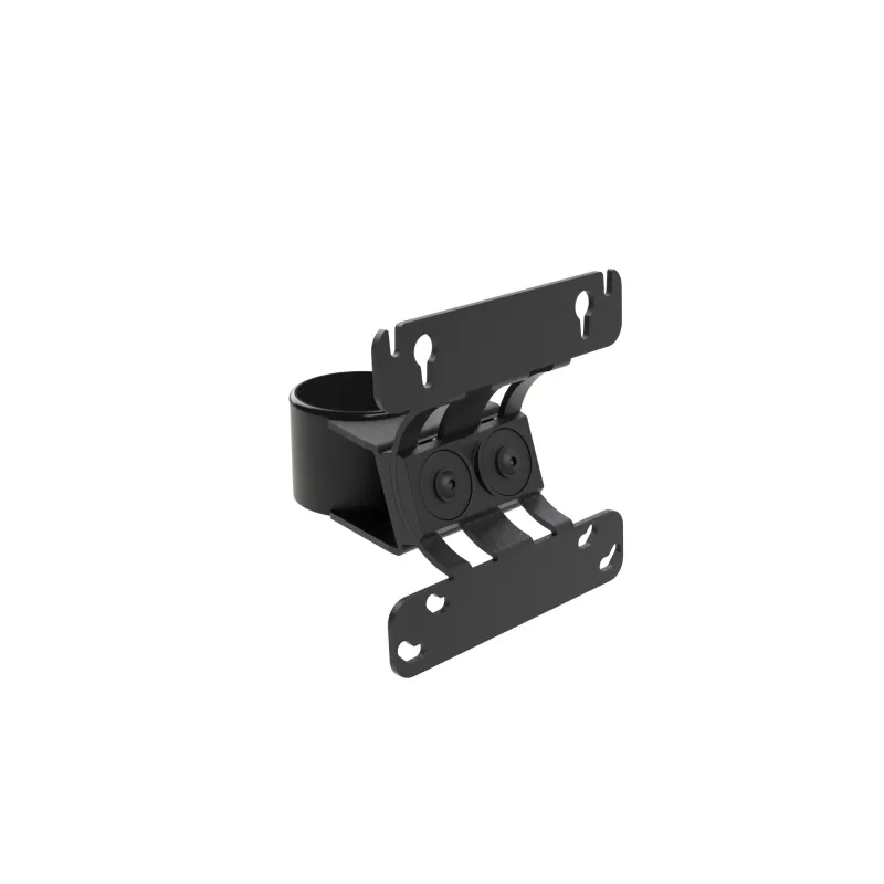 Monitor-Halterungsständer Ergonomic Solutions SpacePole SPV3306-02 – VESA 75x100 mm, schwarzer Mast