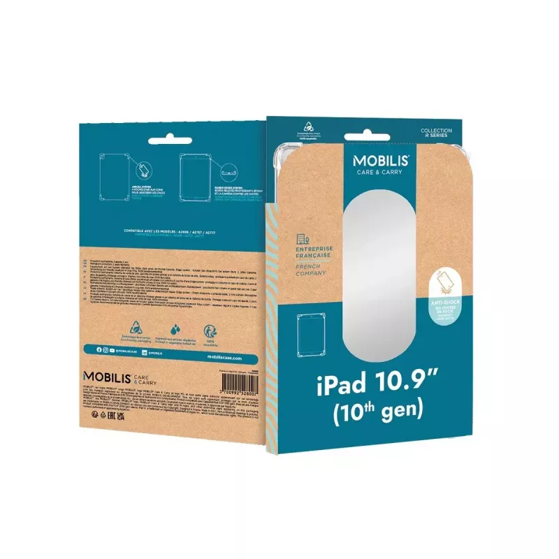 Tablet-Hülle Cover Mobilis 061018 für iPad 10,9 Zoll Transparent