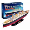 3D Puzzle Cubicfun Titanic Big T4011H — 1024 Teile, maßstabsgetreues Schiffsmodell
