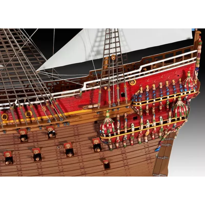 Segelschiffmodell Revell VASA Bausatz 1:150 Länge 455 mm Höhe 345 mm