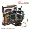 3D Puzzle CubicFun Piratenschiff 'Queen Anne's Revenge' Modell T4005H, Kartonbausatz