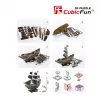 3D Puzzle CubicFun Piratenschiff 'Queen Anne's Revenge' Modell T4005H, Kartonbausatz