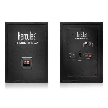 Kabelgebundener DJ-Lautsprecher Hercules DJMonitor 42 — 40 W RMS, 60–20000 Hz, Schwarz
