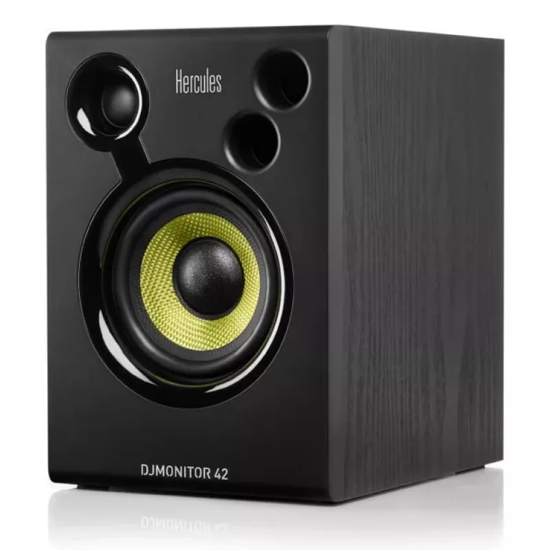 Kabelgebundener DJ-Lautsprecher Hercules DJMonitor 42 — 40 W RMS, 60–20000 Hz, Schwarz
