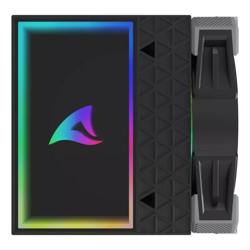 Luftkühler Sharkoon A60 RGB 12 cm 500–1800 U/min Schwarz
