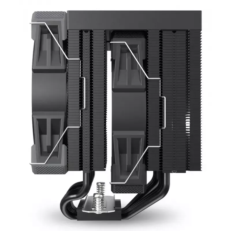 Luftkühler Sharkoon A60 RGB 12 cm 500–1800 U/min Schwarz