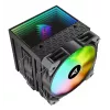 Luftkühler Sharkoon A60 RGB 12 cm 500–1800 U/min Schwarz