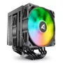 Luftkühler Sharkoon A60 RGB 12 cm 500–1800 U/min Schwarz