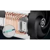 4U Server-Luftkühler Arctic Freezer 4U‑M Rev. 2 — 120-mm-Lüfter, 122,16 m³/h Luftstrom, doppeltes Kugellager, 156×124×145 mm, TDP 350 W