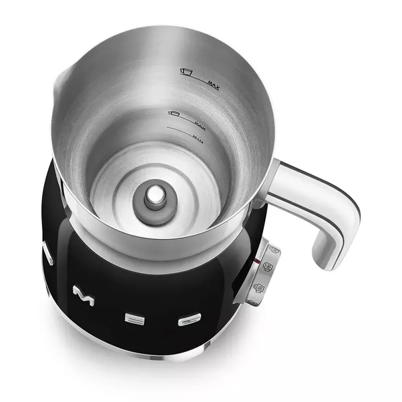 Milchaufschäumer/-wärmer Smeg MFF11BLEU Automatisch Schwarz 500W