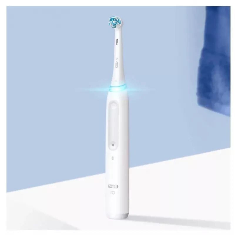 Oral-B iO Series 4 Quite Elektrische Zahnbürste für Erwachsene Weiß