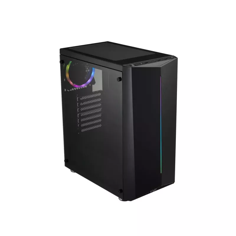 PC-Gehäuse Sonim CMT151 Midi Tower Schwarz