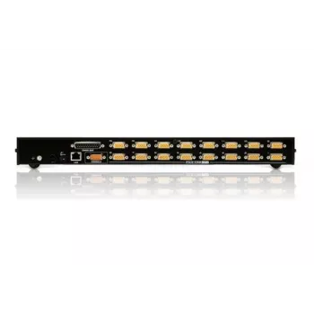 ATEN 16-Port USB/PS/2 VGA KVM over IP Switch mit USB-Peripherieanschluss