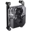 Water block Phanteks EZ-Fit 450 Acrylic Copper POM Schwarz Silver
