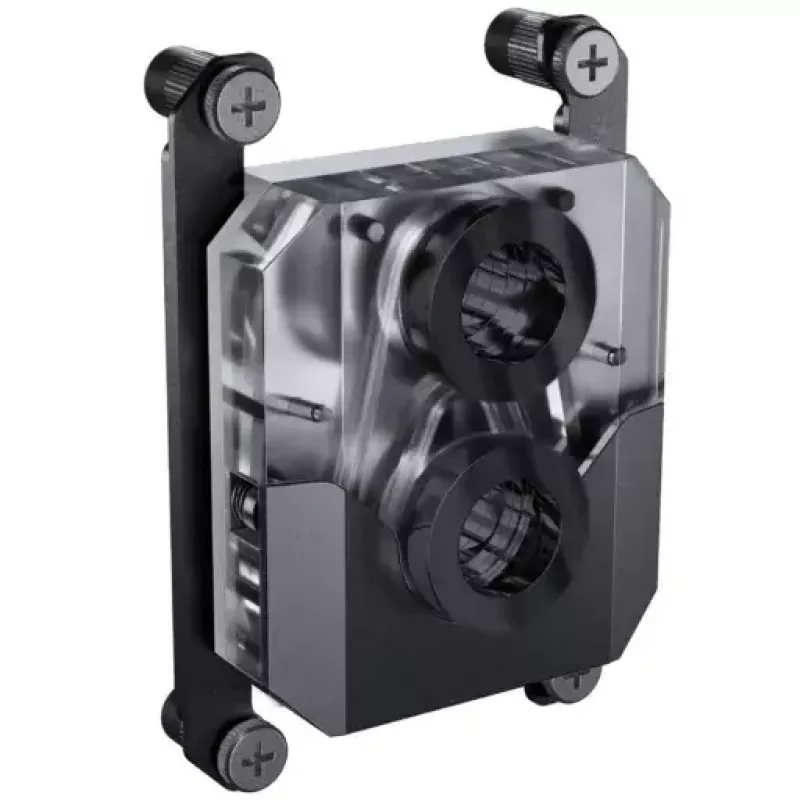 Water block Phanteks EZ-Fit 450 Acrylic Copper POM Schwarz Silver