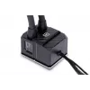 Flüssigkeitskühlungsset Alphacool Pro Aurora 420 CPU AIO 14 cm Schwarz Weiß