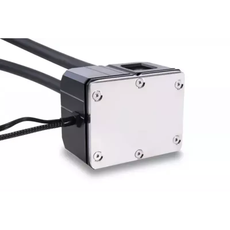 Flüssigkeitskühlungsset Alphacool Pro Aurora 420 CPU AIO 14 cm Schwarz Weiß