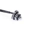 Temperatursensor Alphacool 17597 Messing Schwarz Chrom 18mm 17mm