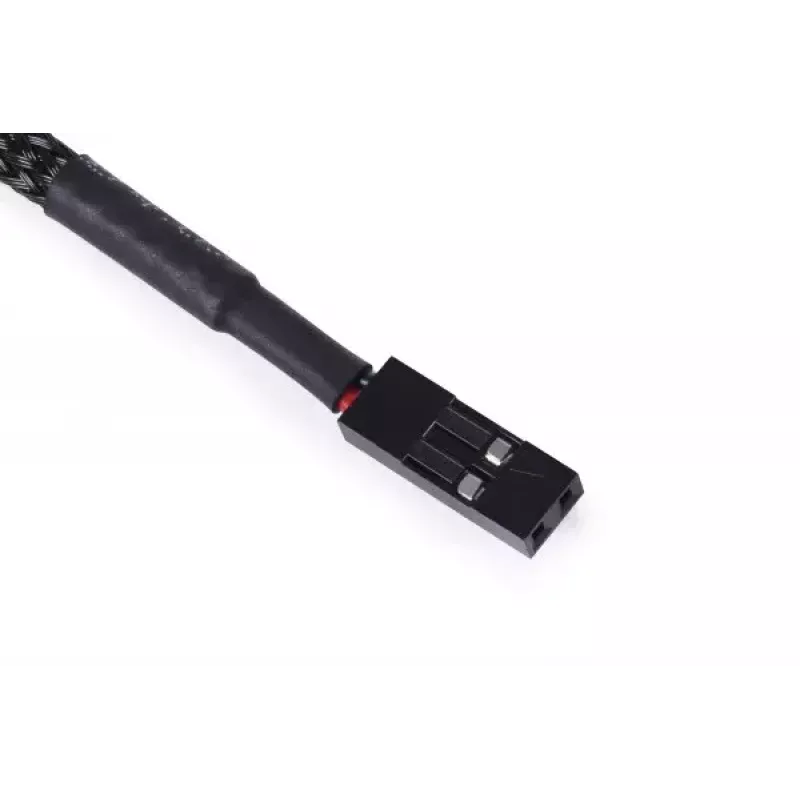 Temperatursensor Alphacool 17597 Messing Schwarz Chrom 18mm 17mm