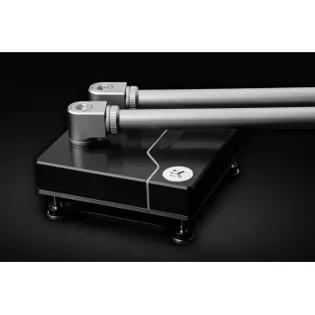 Passstück für Computer-Kühlsystem EK Water Blocks — Messing satinierter Stahl/Titan-Look Ø16 mm Höhe 11,5 mm