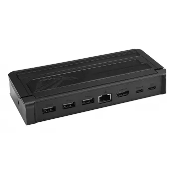 Dockingstation ASUS ROG Bulwark Dock 2025 DG300 USB Type-C, 1x RJ-45, 1x HDMI, schwarz, 160×74×25,5 mm