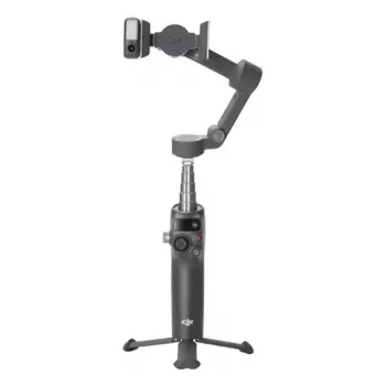 Smartphone-Kamerastabilisator DJI Osmo Mobile 8 — Schwarz, max. Nutzlast 0,3 kg, 3350-mAh-Akku, 10 Stunden Laufzeit