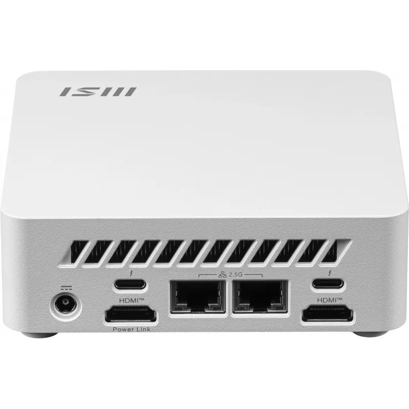 MSI Cubi NUC AI 1UMG-062EU PC/Workstation Intel Core Ultra 5 125H 16 GB DDR5-SDRAM 512 GB SSD Windows 11 Pro Mini PC Weiß