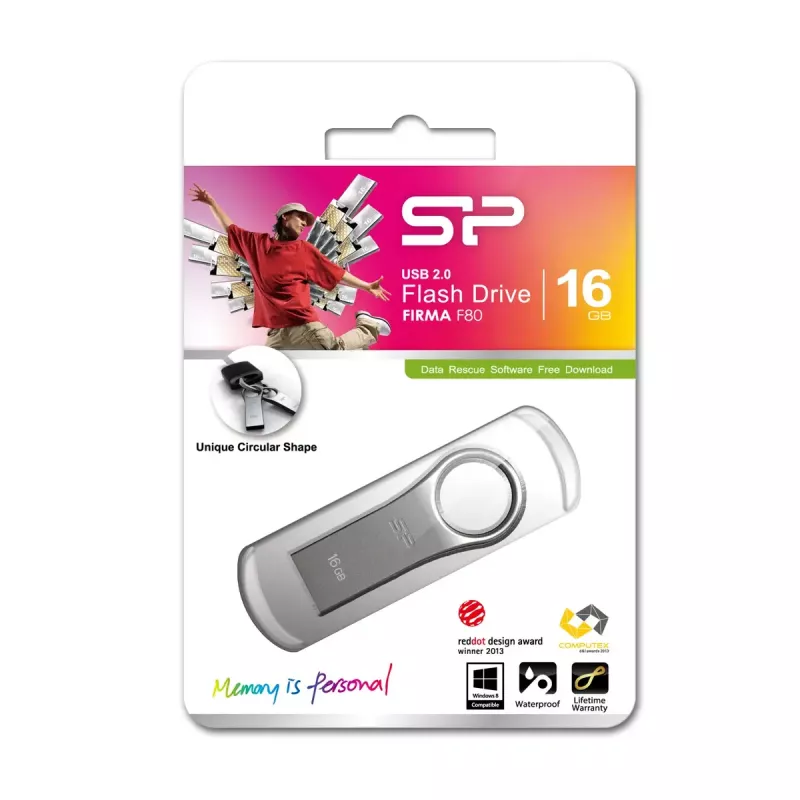 USB-Stick Silicon Power 16 GB USB Typ-A 2.0 F80