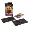 Sandwichmaker Tefal XA8010 — kompakter Sandwich-Toaster, schwarz, 226×132 mm Grundfläche