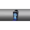 Tragbarer Lautsprecher Muse M-1920 DJ — 300 W RMS, netzbetrieben, 3,5-mm-Eingang, 256×287×534 mm, 7 kg, schwarz