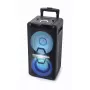 Tragbarer Lautsprecher Muse M-1920 DJ — 300 W RMS, netzbetrieben, 3,5-mm-Eingang, 256×287×534 mm, 7 kg, schwarz