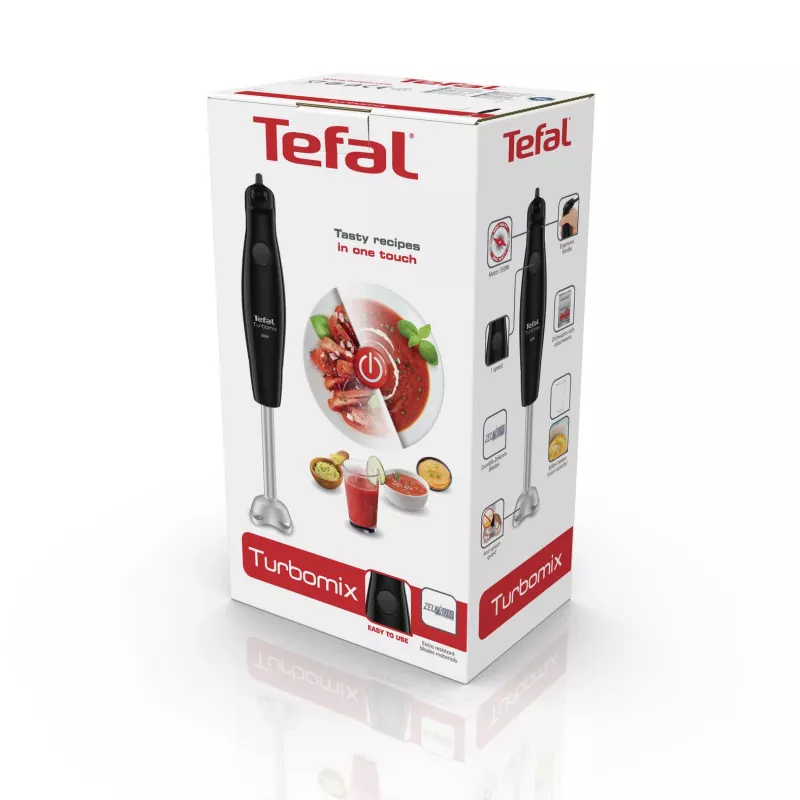 Stabmixer Tefal Turbomix HB1218 — 350 W, 0,8 L Schüssel, schwarz