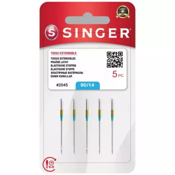 SINGER-Nähnadel N204514M503 (SZ14 BLST) Größe 14 für Haushalts- und Industriemaschinen