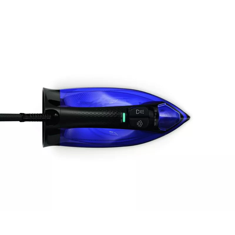 Philips PerfectCare GC3925/30 Bügeleisen Dampfbügeleisen SteamGlide Plus Bügelsohle 2500 W Schwarz, Violett