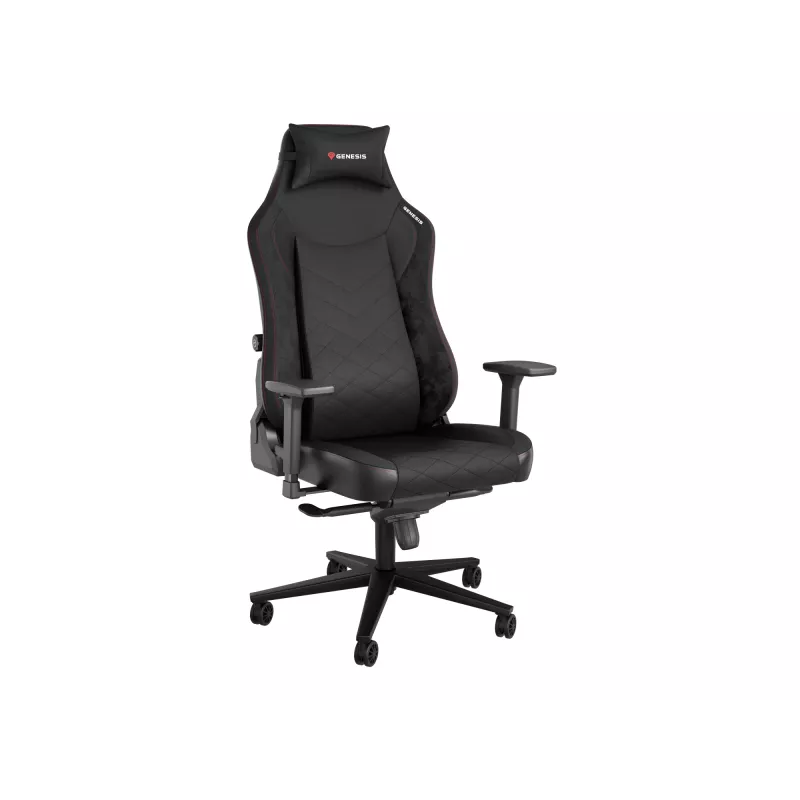 Gepolsterter Sitz GENESIS NITRO 890 G2 Gepolsterte Rückenlehne Schwarz Höhe 127-134 cm