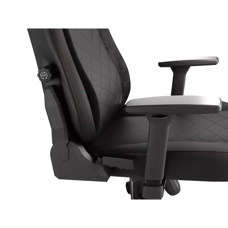 Gepolsterter Sitz GENESIS NITRO 890 G2 Gepolsterte Rückenlehne Schwarz Höhe 127-134 cm