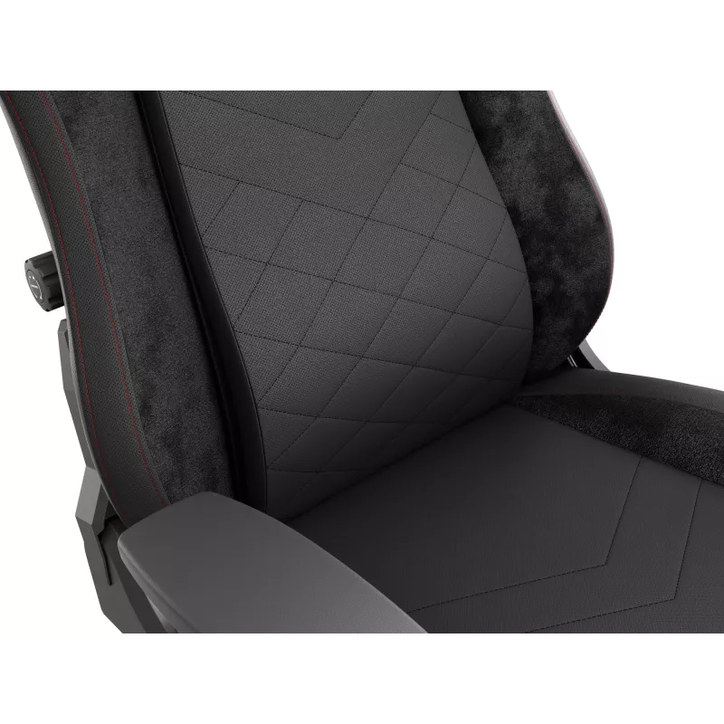 Gepolsterter Sitz GENESIS NITRO 890 G2 Gepolsterte Rückenlehne Schwarz Höhe 127-134 cm