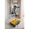 Werkzeugkasten STANLEY FMST82967-1, Metall & Polycarbonat, 337×440×119 mm, schwarz/transparent/gelb