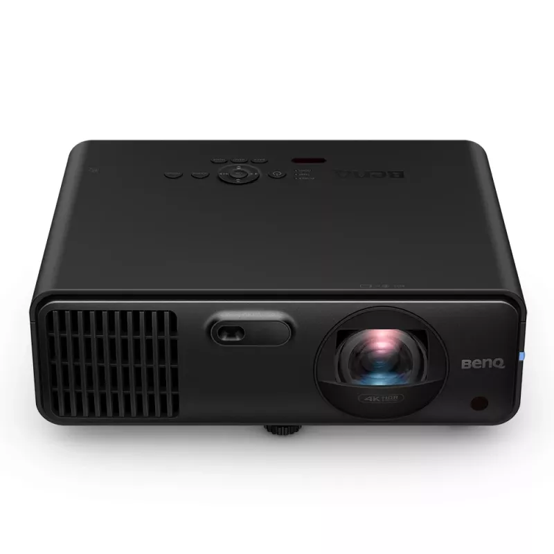 Kurzdistanzprojektor BenQ LK835ST — DLP 4K (4096×2400), 4000 ANSI Lumen, Laser, Projektionsverhältnis 0,69–0,83, motorisierter Fokus, schwarz