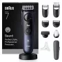 Barttrimmer Braun BeardTrimmer 7 BT7540 0.5-20 mm Batterie Schwarz Blau
