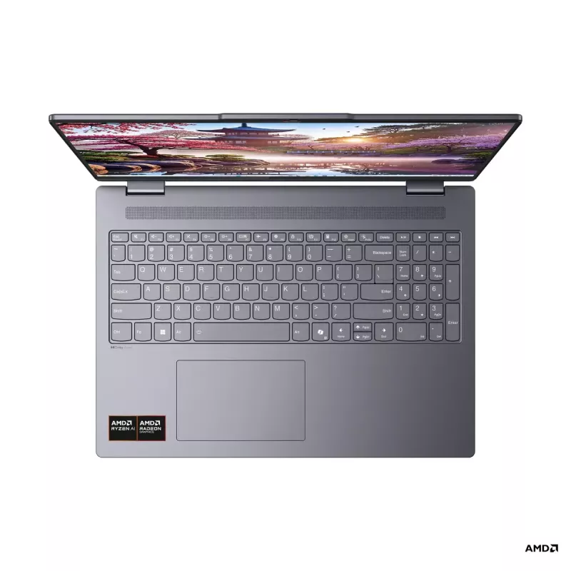Convertible-Laptop Lenovo IdeaPad 5 2-in-1 16AKP10 — 16 Zoll WUXGA IPS Touch, AMD Ryzen AI 7, 16 GB, 512 GB SSD, AMD Radeon 860M