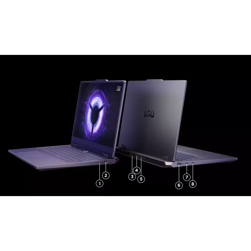 Laptop Lenovo LOQ 15IRX10 — 15,6 Zoll FHD IPS Anti‑glare, Intel Core i5‑13450HX, 16 GB DDR5, 1 TB SSD, NVIDIA GeForce RTX 5060 8 GB, Windows 11 Home