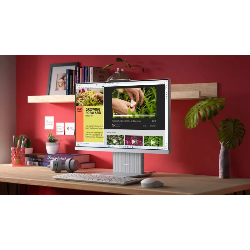 Lenovo IdeaCentre AIO 3 24ARM9, 23,8 Zoll FHD, AMD Ryzen 5 7535HS, 16 GB, 1 TB SSD, AMD Radeon 660M, Windows 11 Home