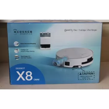 Roboter-Staubsauger Ecovacs DEEBOT X8 OMNI (BESCHÄDIGTE VERPACKUNG, GEBRAUCHT, SCHMUTZIG, KRATZER)