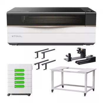 Lasergravurmaschine xTool P3 80W All-in-One-Kit, Modell P3-AIO