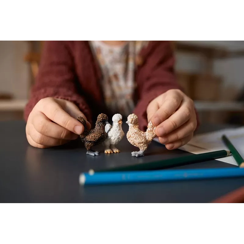 Spielfiguren Schleich FARM WORLD Hühnerfreunde Mehrfarbig 42574