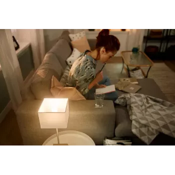 Smart-Glühbirne Philips Hue White Lustre E14 Bluetooth Zigbee 2er-Pack