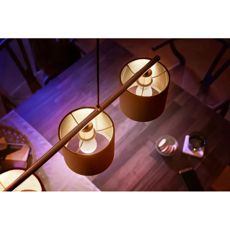 Smart-Glühbirne Philips Hue White Lustre E14 Bluetooth Zigbee 2er-Pack