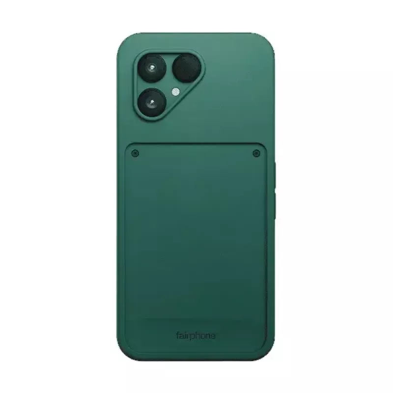 Handyhülle Fairphone Case v1 – Hülle für Fairphone Gen. 6, passend für Bildschirme bis 16 cm (6,3 Zoll), grün